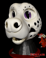 Base de tête Fursuit Toony - Hyène