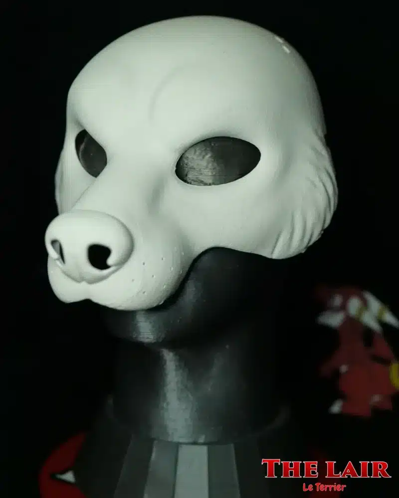 1 Base de Tête Loup Therian