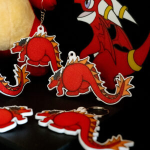 Porte-clés Dragon Fesses 🍑