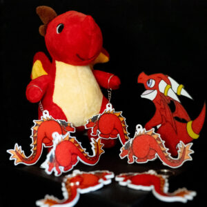 Porte-clés Dragon Fesses 🍑