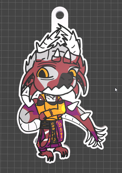 Porte-clé ChaosinCompleteControl